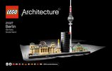 Istruzioni per la Costruzione - LEGO - Architecture - 21027 - Berlino: Page 1