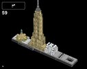 Istruzioni per la Costruzione - LEGO - Architecture - 21028 - New York City: Page 76