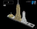 Istruzioni per la Costruzione - LEGO - Architecture - 21028 - New York City: Page 81