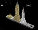 Istruzioni per la Costruzione - LEGO - Architecture - 21028 - New York City: Page 84