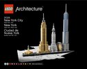 Istruzioni per la Costruzione - LEGO - Architecture - 21028 - New York City: Page 1