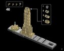 Istruzioni per la Costruzione - LEGO - Architecture - 21028 - New York City: Page 81