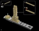 Istruzioni per la Costruzione - LEGO - Architecture - 21028 - New York City: Page 60