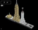 Istruzioni per la Costruzione - LEGO - Architecture - 21028 - New York City: Page 82