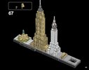 Istruzioni per la Costruzione - LEGO - Architecture - 21028 - New York City: Page 85