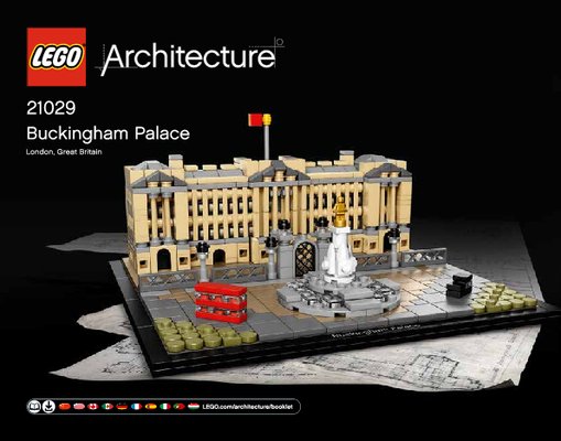 Istruzioni per la Costruzione - LEGO - Architecture - 21029 - Buckingham Palace: Page 1