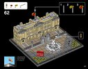 Istruzioni per la Costruzione - LEGO - Architecture - 21029 - Buckingham Palace: Page 117