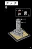 Istruzioni per la Costruzione - LEGO - Architecture - 21031 - Burj Khalifa: Page 43