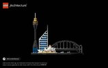 Istruzioni per la Costruzione - LEGO - Architecture - 21032 - Sydney: Page 136