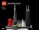 Istruzioni per la Costruzione - LEGO - Architecture - 21033 - Chicago: Page 1