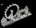 Istruzioni per la Costruzione - LEGO - Architecture - 21034 - Londra: Page 106