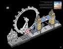 Istruzioni per la Costruzione - LEGO - Architecture - 21034 - Londra: Page 107