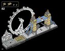 Istruzioni per la Costruzione - LEGO - Architecture - 21034 - Londra: Page 108