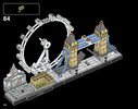 Istruzioni per la Costruzione - LEGO - Architecture - 21034 - Londra: Page 110