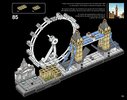 Istruzioni per la Costruzione - LEGO - Architecture - 21034 - Londra: Page 111