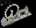 Istruzioni per la Costruzione - LEGO - Architecture - 21034 - Londra: Page 114