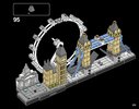 Istruzioni per la Costruzione - LEGO - Architecture - 21034 - Londra: Page 123