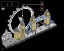 Istruzioni per la Costruzione - LEGO - Architecture - 21034 - Londra: Page 124