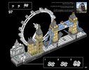 Istruzioni per la Costruzione - LEGO - Architecture - 21034 - Londra: Page 125