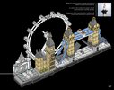 Istruzioni per la Costruzione - LEGO - Architecture - 21034 - Londra: Page 127