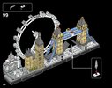 Istruzioni per la Costruzione - LEGO - Architecture - 21034 - Londra: Page 128