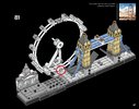 Istruzioni per la Costruzione - LEGO - Architecture - 21034 - Londra: Page 87