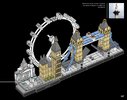 Istruzioni per la Costruzione - LEGO - Architecture - 21034 - Londra: Page 107