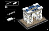 Istruzioni per la Costruzione - LEGO - Architecture - 21036 - Arco di Trionfo: Page 59