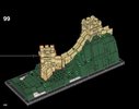 Istruzioni per la Costruzione - LEGO - 21041 - Great Wall of China: Page 100