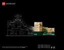 Istruzioni per la Costruzione - LEGO - 21041 - Great Wall of China: Page 128