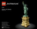 Istruzioni per la Costruzione - LEGO - 21042 - Statue of Liberty: Page 1