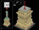 Istruzioni per la Costruzione - LEGO - 21042 - Statue of Liberty: Page 78