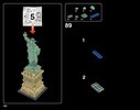 Istruzioni per la Costruzione - LEGO - 21042 - Statue of Liberty: Page 120