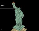 Istruzioni per la Costruzione - LEGO - 21042 - Statue of Liberty: Page 168