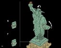 Istruzioni per la Costruzione - LEGO - 21042 - Statue of Liberty: Page 172