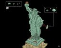 Istruzioni per la Costruzione - LEGO - 21042 - Statue of Liberty: Page 173