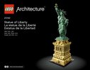 Istruzioni per la Costruzione - LEGO - 21042 - Statue of Liberty: Page 1