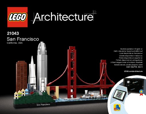 Istruzioni per la Costruzione - LEGO - 21043 - San Francisco: Page 1