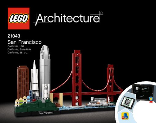 Istruzioni per la Costruzione - LEGO - 21043 - San Francisco: Page 1