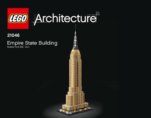 Istruzioni per la Costruzione - LEGO - 21046 - Empire State Building: Page 1