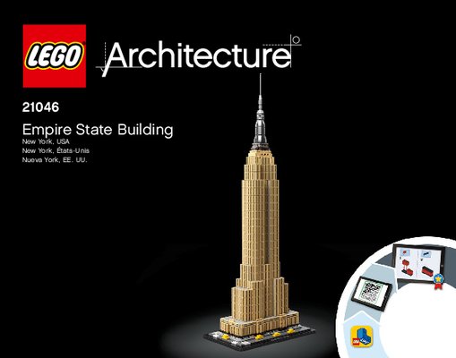 Istruzioni per la Costruzione - LEGO - 21046 - Empire State Building: Page 1