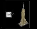 Istruzioni per la Costruzione - LEGO - 21046 - Empire State Building: Page 112