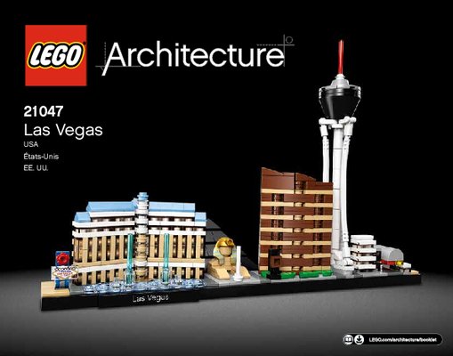 Istruzioni per la Costruzione - LEGO - 21047 - Las Vegas: Page 1