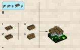 Istruzioni per la Costruzione - LEGO - Minecraft - 21105 - Micro World – Il villaggio: Page 16