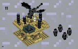 Istruzioni per la Costruzione - LEGO - Minecraft - 21107 - Micro World – La Fine: Page 20