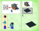 Istruzioni per la Costruzione - LEGO - Minecraft - 21113 - La caverna: Page 3