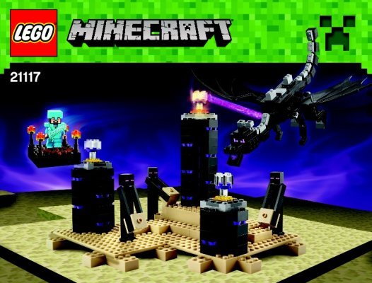 Istruzioni per la Costruzione - LEGO - Minecraft - 21117 - The Ender Dragon: Page 1