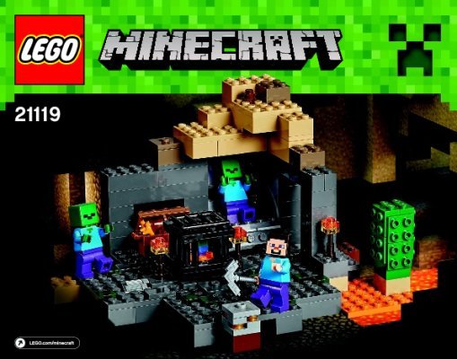 Istruzioni per la Costruzione - LEGO - Minecraft - 21119 - La prigione: Page 1