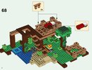 Istruzioni per la Costruzione - LEGO - Minecraft - 21125 - La casetta sull'albero della giungla: Page 4