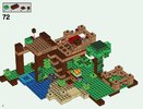 Istruzioni per la Costruzione - LEGO - Minecraft - 21125 - La casetta sull'albero della giungla: Page 8